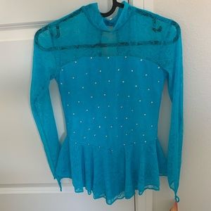 NEW Girls figure skating dress, for height 152cm/59.8inches